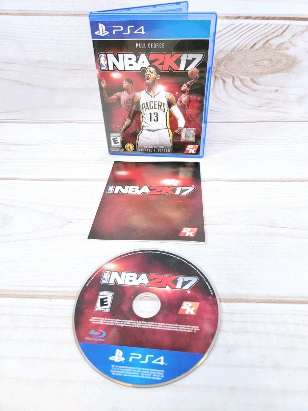NBA 2K17 (Sony PlayStation 4, 2016) PS4 With Manual CIB